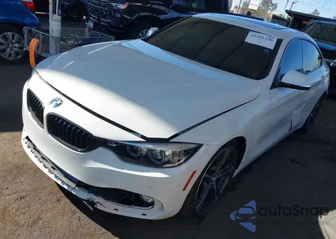 2018 BMW 440I Gran Coupe z USA, uszkodzony, nr VIN WBA4J5C55JBM64892